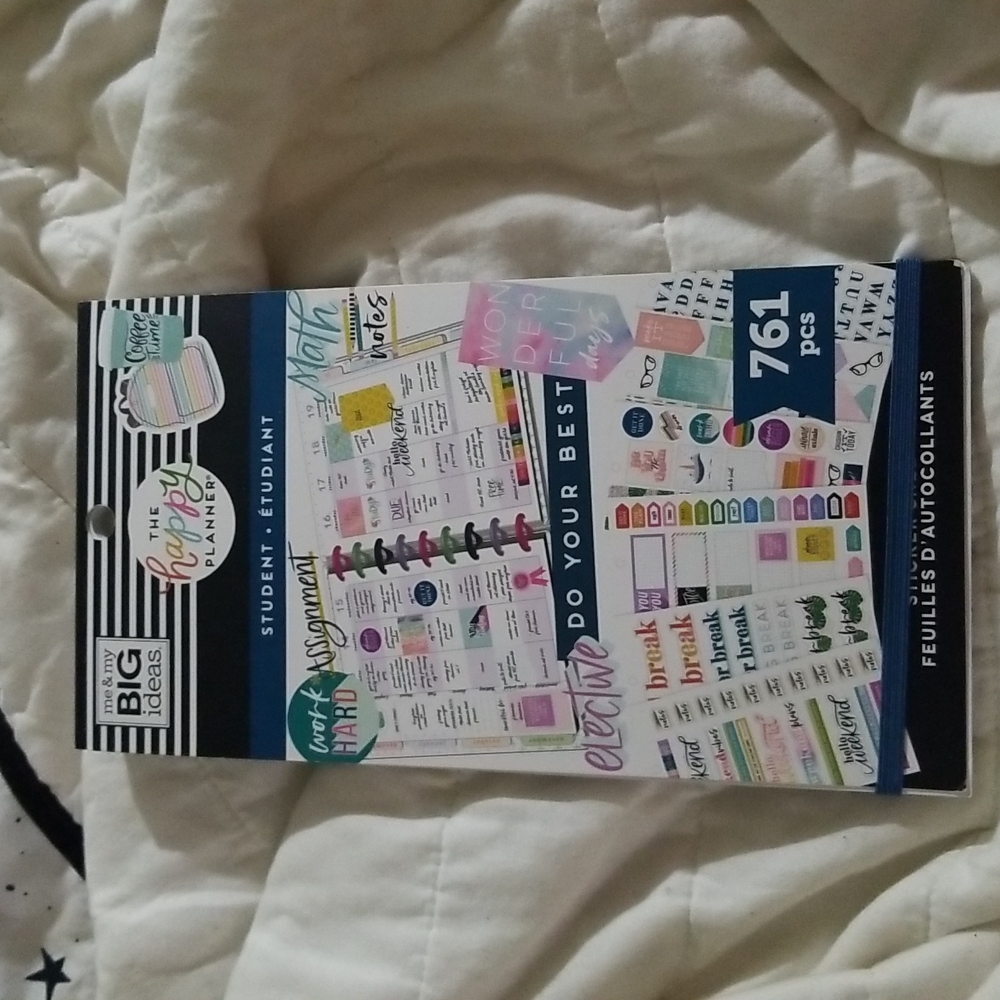 The Happy Planner Student Edition Sticker Pad NWT